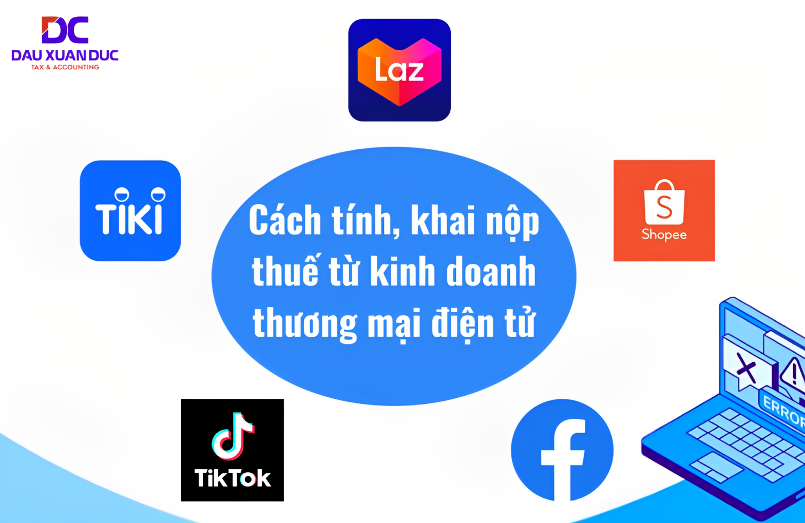 Hướng dẫn cách tính, khai nộp thuế từ kinh doanh thương mại điện tử