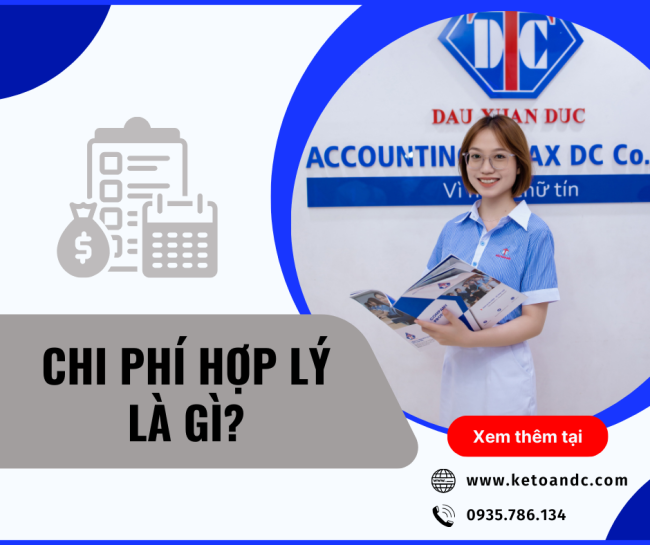 KHÁI NIỆM VÀ ĐIỀU KIỆN VỀ CHI PHÍ HỢP LÝ