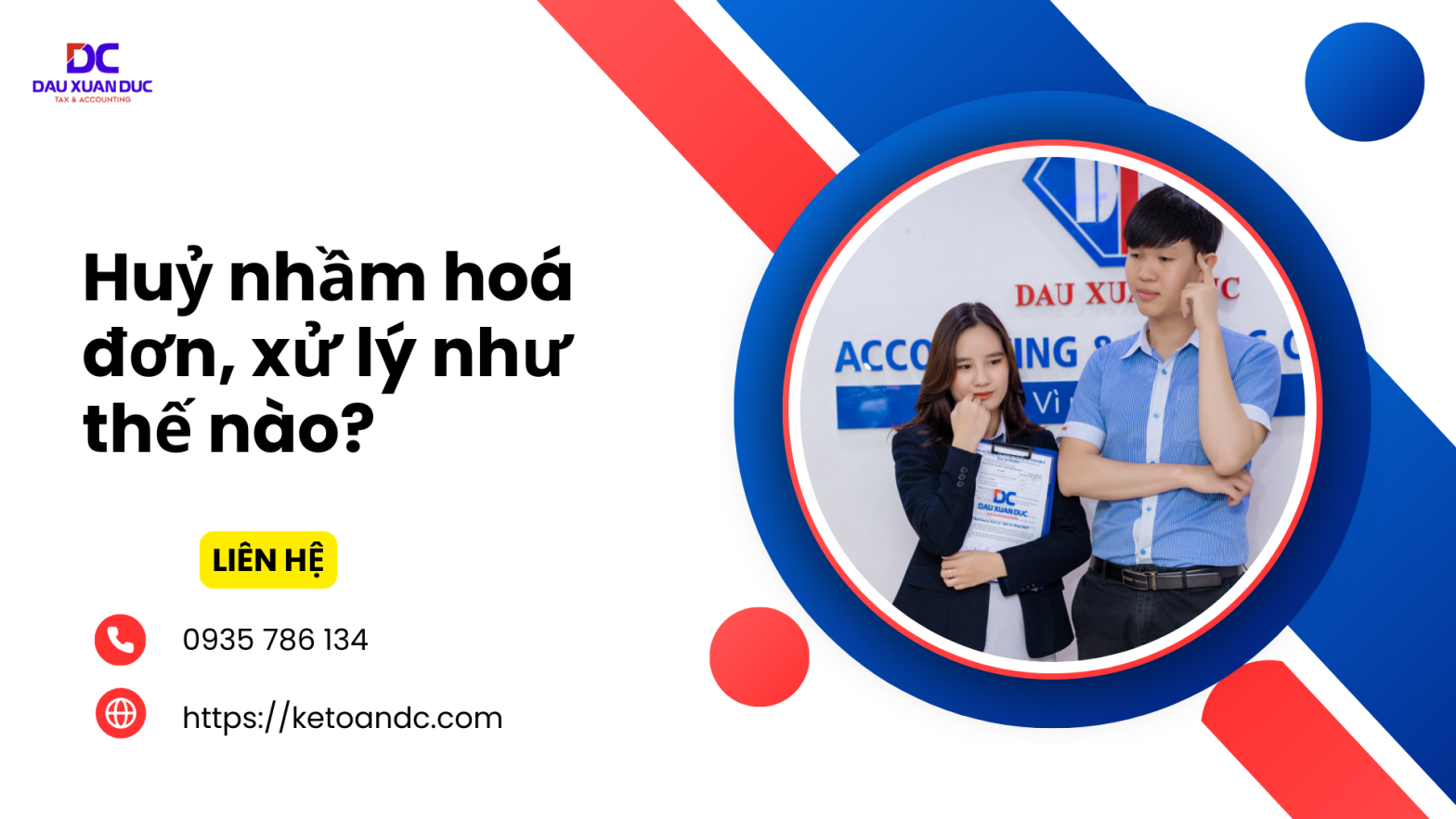 XỬ LÝ NHƯ THẾ NÀO KHI HUỶ NHẦM HOÁ ĐƠN ?