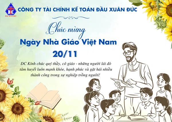 DC Chúc mừng ngày Nhà giáo Việt Nam 20/11