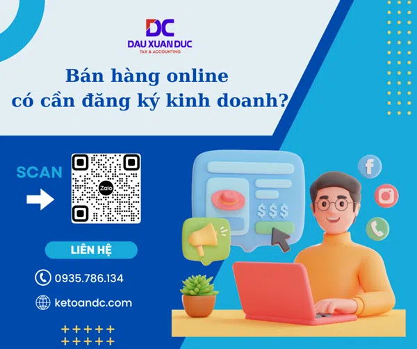 Bán hàng online có cần đăng ký kinh doanh không?