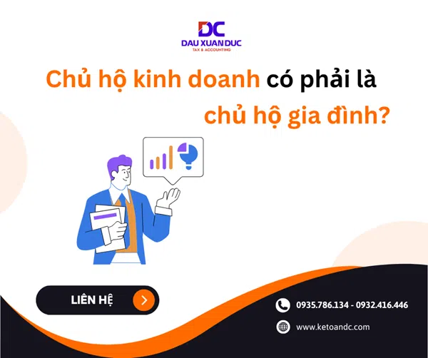 Chủ hộ kinh doanh có phải là chủ hộ gia đình?